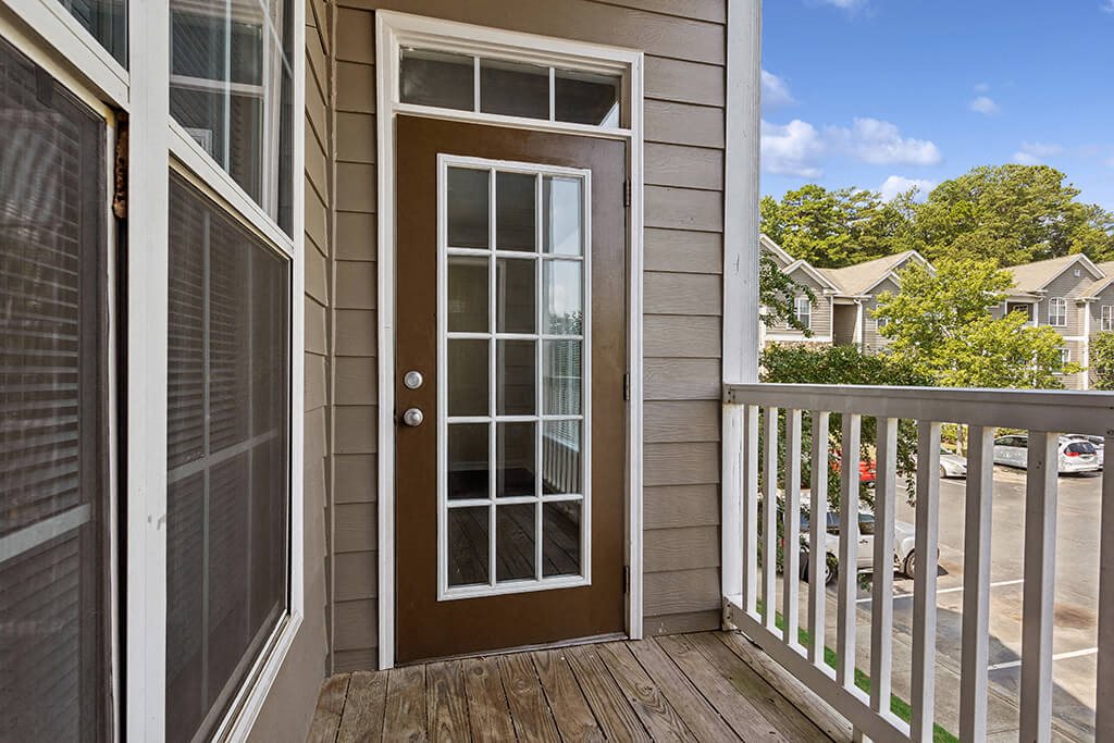 Balcony at Lakeside Vista Apartments in Kennesaw GA